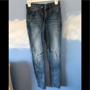 Express Denim Perfect Legging High Rise Jeans